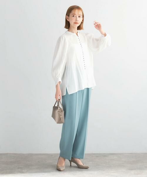 URBAN RESEARCH ROSSO / アーバンリサーチ ロッソ その他パンツ | ウォッシャブルセンタープレスパンツ | 詳細4