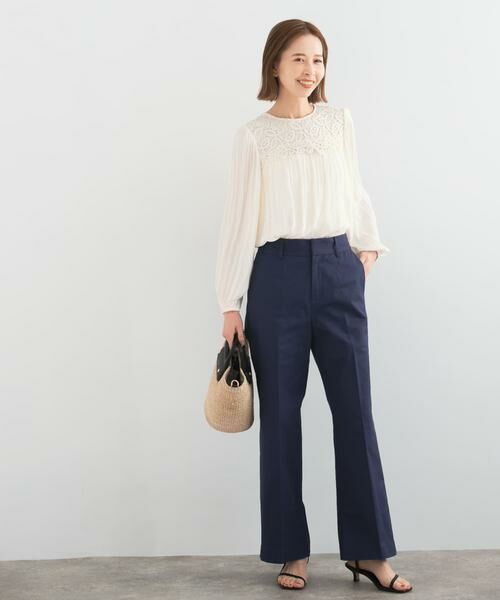 URBAN RESEARCH ROSSO / アーバンリサーチ ロッソ その他パンツ | セミフレアチノパンツ | 詳細3