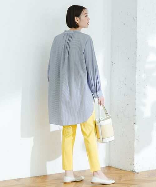 URBAN RESEARCH ROSSO / アーバンリサーチ ロッソ その他パンツ | F by ROSSO　サテンテーパードカラーパンツ | 詳細8