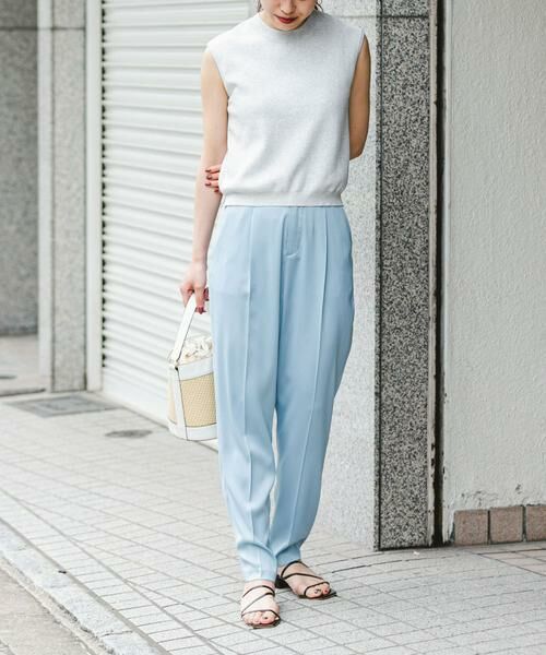 URBAN RESEARCH ROSSO / アーバンリサーチ ロッソ その他パンツ | F by ROSSO　サテンテーパードカラーパンツ | 詳細13