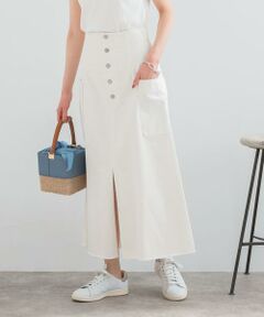 URBAN RESEARCH ROSSO / アーバンリサーチ ロッソ スカート | ボタンデニムスカート