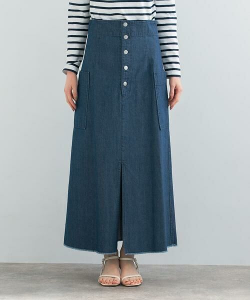 URBAN RESEARCH ROSSO / アーバンリサーチ ロッソ スカート | ボタンデニムスカート | 詳細4