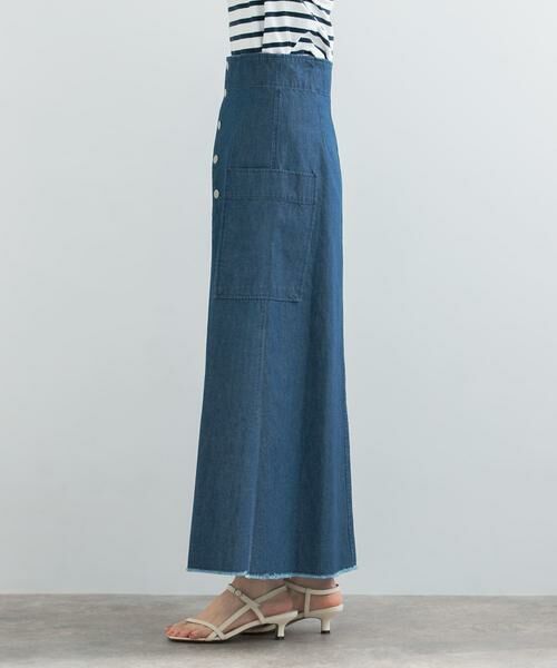 URBAN RESEARCH ROSSO / アーバンリサーチ ロッソ スカート | ボタンデニムスカート | 詳細5