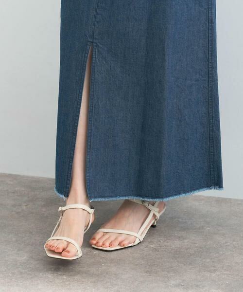 URBAN RESEARCH ROSSO / アーバンリサーチ ロッソ スカート | ボタンデニムスカート | 詳細8