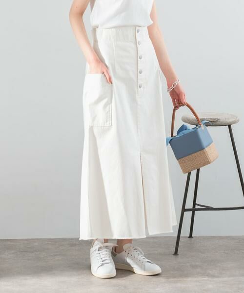 URBAN RESEARCH ROSSO / アーバンリサーチ ロッソ スカート | ボタンデニムスカート | 詳細12