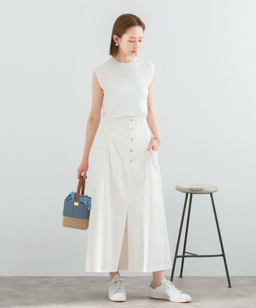 URBAN RESEARCH ROSSO / アーバンリサーチ ロッソ スカート | ボタンデニムスカート | 詳細15