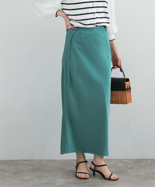 URBAN RESEARCH ROSSO / アーバンリサーチ ロッソ スカート | リップルサテンスカート | 詳細1