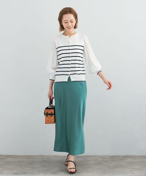 URBAN RESEARCH ROSSO / アーバンリサーチ ロッソ スカート | リップルサテンスカート | 詳細2