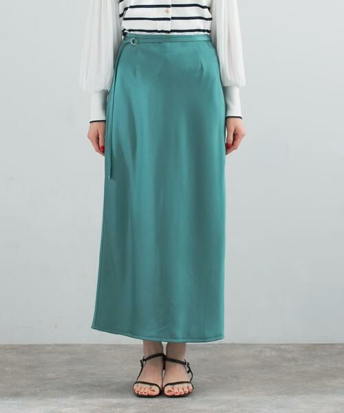 URBAN RESEARCH ROSSO / アーバンリサーチ ロッソ スカート | リップルサテンスカート | 詳細4