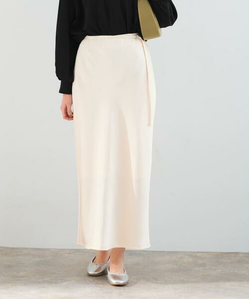 URBAN RESEARCH ROSSO / アーバンリサーチ ロッソ スカート | リップルサテンスカート | 詳細17