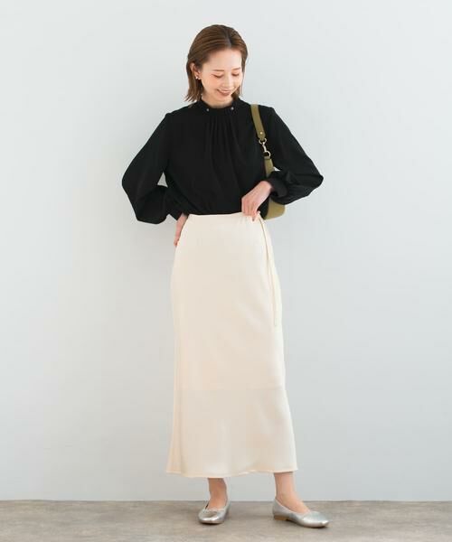 URBAN RESEARCH ROSSO / アーバンリサーチ ロッソ スカート | リップルサテンスカート | 詳細19