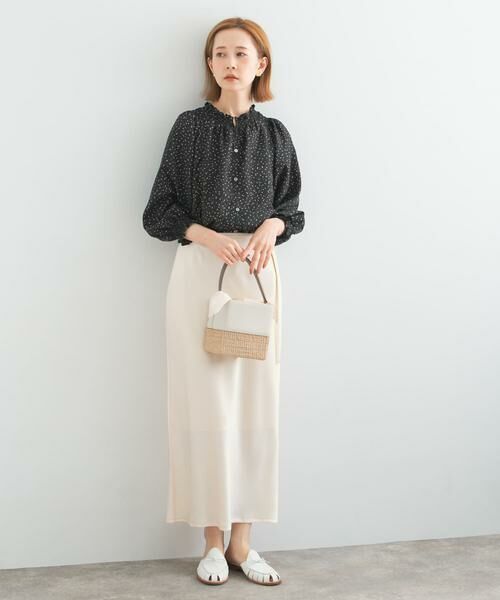 URBAN RESEARCH ROSSO / アーバンリサーチ ロッソ スカート | リップルサテンスカート | 詳細23