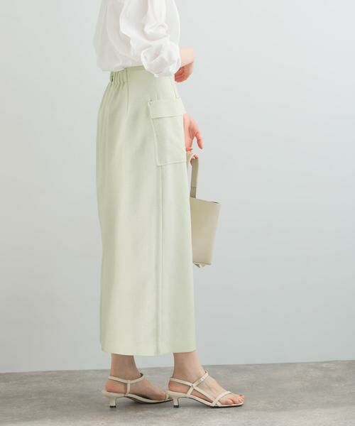 URBAN RESEARCH ROSSO / アーバンリサーチ ロッソ スカート | リネンライクポケットストレートスカート | 詳細2