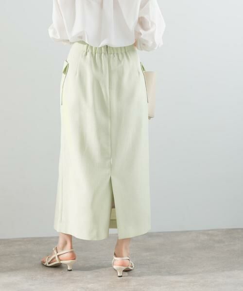 URBAN RESEARCH ROSSO / アーバンリサーチ ロッソ スカート | リネンライクポケットストレートスカート | 詳細3