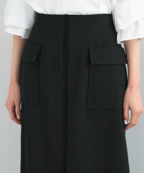 URBAN RESEARCH ROSSO / アーバンリサーチ ロッソ スカート | リネンライクポケットストレートスカート | 詳細23