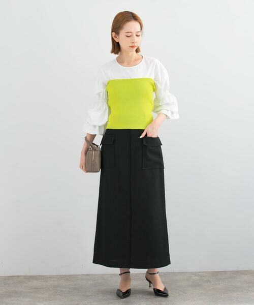 URBAN RESEARCH ROSSO / アーバンリサーチ ロッソ スカート | リネンライクポケットストレートスカート | 詳細17