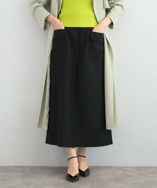 URBAN RESEARCH ROSSO / アーバンリサーチ ロッソ スカート | リネンライクポケットストレートスカート | 詳細18