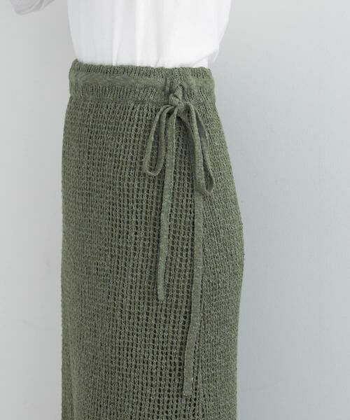 URBAN RESEARCH ROSSO / アーバンリサーチ ロッソ スカート | サイドスリットニットレーススカート | 詳細11