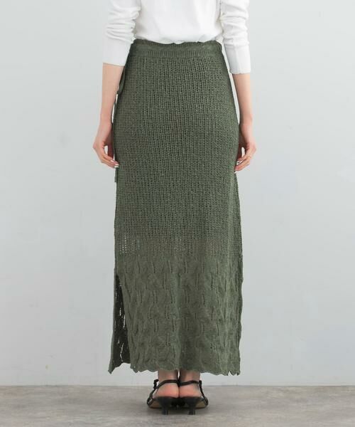 URBAN RESEARCH ROSSO / アーバンリサーチ ロッソ スカート | サイドスリットニットレーススカート | 詳細9