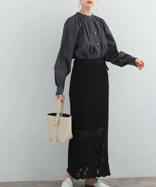 URBAN RESEARCH ROSSO / アーバンリサーチ ロッソ スカート | サイドスリットニットレーススカート | 詳細22