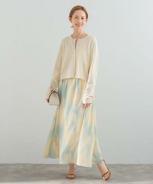 URBAN RESEARCH ROSSO / アーバンリサーチ ロッソ スカート | カラーグラデーションプリントスカート | 詳細2