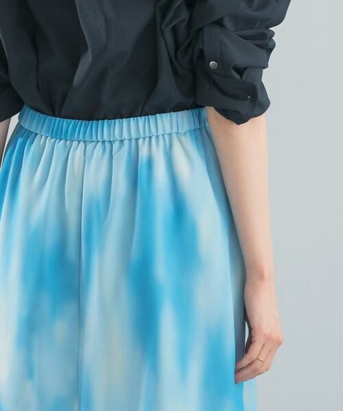 URBAN RESEARCH ROSSO / アーバンリサーチ ロッソ スカート | カラーグラデーションプリントスカート | 詳細14