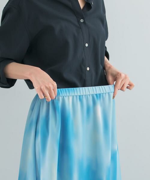 URBAN RESEARCH ROSSO / アーバンリサーチ ロッソ スカート | カラーグラデーションプリントスカート | 詳細12