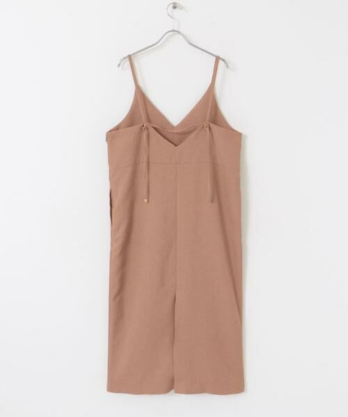 URBAN RESEARCH ROSSO / アーバンリサーチ ロッソ ワンピース | バックデザインリネンライクキャミワンピース | 詳細12