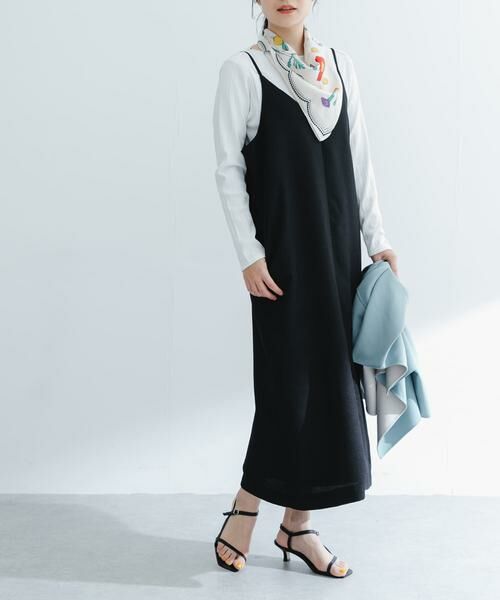 URBAN RESEARCH ROSSO / アーバンリサーチ ロッソ ワンピース | バックデザインリネンライクキャミワンピース | 詳細19