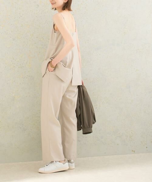 URBAN RESEARCH ROSSO / アーバンリサーチ ロッソ サロペット・オールインワン | レイヤードキャミオールインワン(ベージュ系その他)