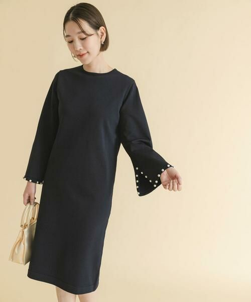 URBAN RESEARCH ROSSO / アーバンリサーチ ロッソ ワンピース | F by ROSSO　パールスリーブニットワンピース | 詳細10