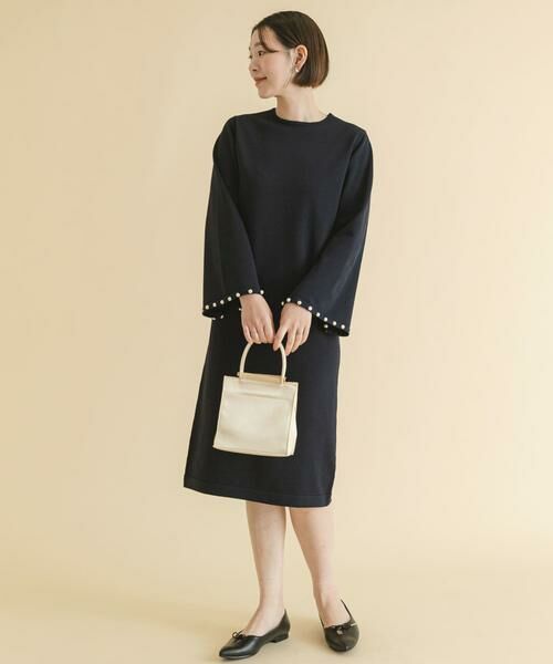URBAN RESEARCH ROSSO / アーバンリサーチ ロッソ ワンピース | F by ROSSO　パールスリーブニットワンピース | 詳細11