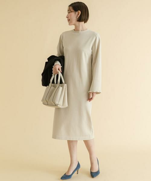URBAN RESEARCH ROSSO / アーバンリサーチ ロッソ ワンピース | F by ROSSO　パールスリーブニットワンピース | 詳細22