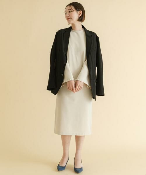 URBAN RESEARCH ROSSO / アーバンリサーチ ロッソ ワンピース | F by ROSSO　パールスリーブニットワンピース | 詳細25