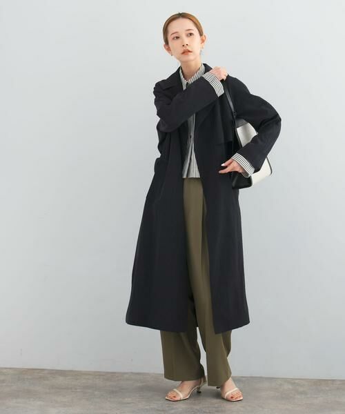 URBAN RESEARCH ROSSO / アーバンリサーチ ロッソ トレンチコート | バックタックトレンチコート(ネイビー)