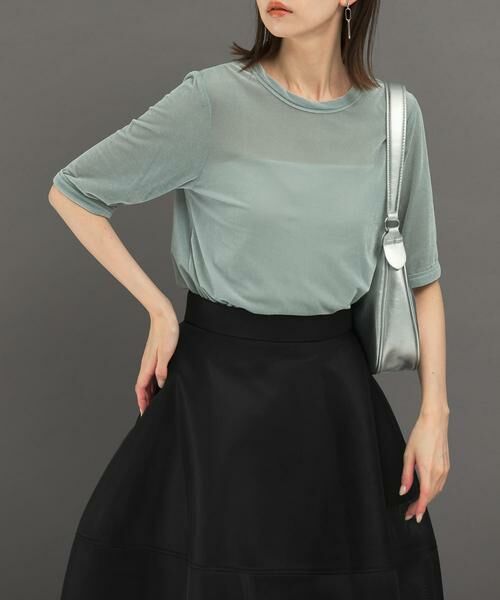 URBAN RESEARCH ROSSO / アーバンリサーチ ロッソ Tシャツ | シアーベロアTシャツ | 詳細1