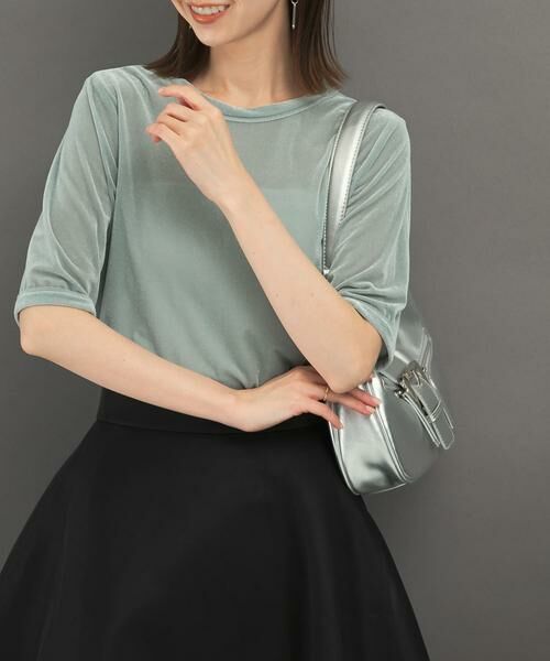 URBAN RESEARCH ROSSO / アーバンリサーチ ロッソ Tシャツ | シアーベロアTシャツ | 詳細2