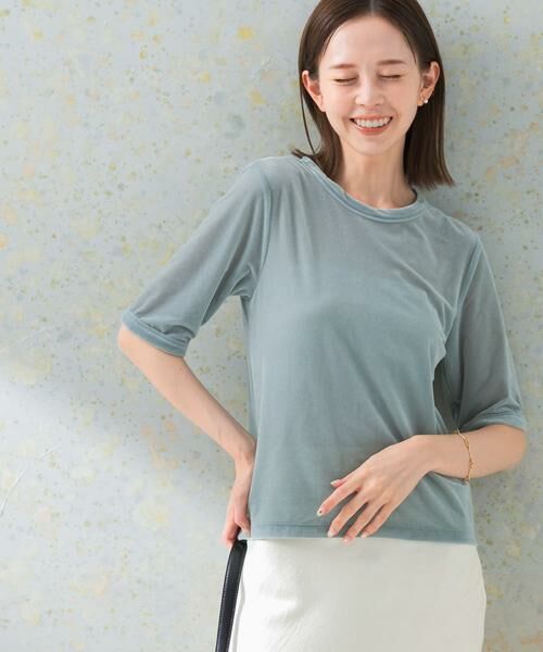 URBAN RESEARCH ROSSO / アーバンリサーチ ロッソ Tシャツ | シアーベロアTシャツ | 詳細7