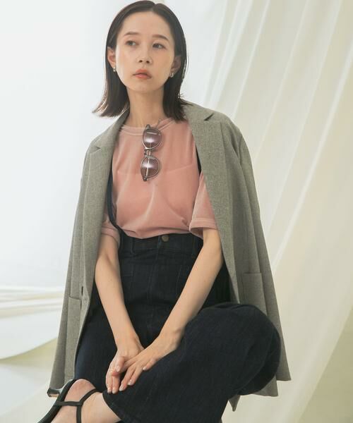 URBAN RESEARCH ROSSO / アーバンリサーチ ロッソ Tシャツ | シアーベロアTシャツ | 詳細12