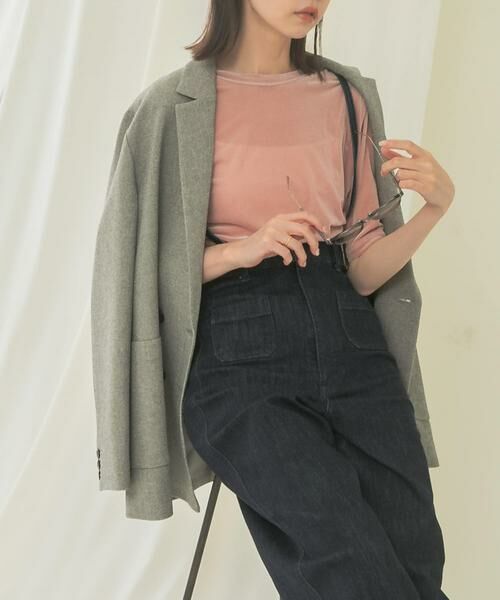 URBAN RESEARCH ROSSO / アーバンリサーチ ロッソ Tシャツ | シアーベロアTシャツ | 詳細13