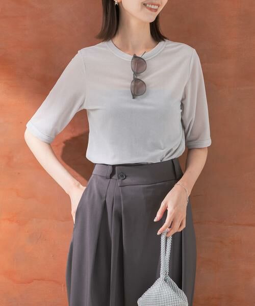 URBAN RESEARCH ROSSO / アーバンリサーチ ロッソ Tシャツ | シアーベロアTシャツ | 詳細22