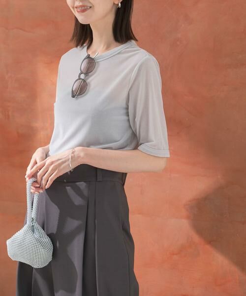 URBAN RESEARCH ROSSO / アーバンリサーチ ロッソ Tシャツ | シアーベロアTシャツ | 詳細23