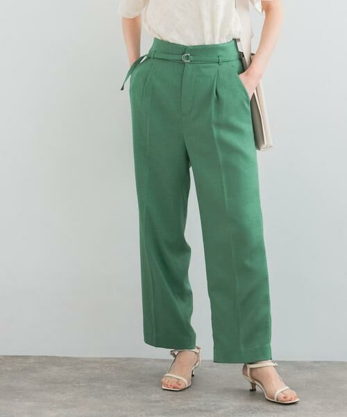 URBAN RESEARCH ROSSO / アーバンリサーチ ロッソ その他パンツ | マルチWAYリネンライクワイドパンツ | 詳細1