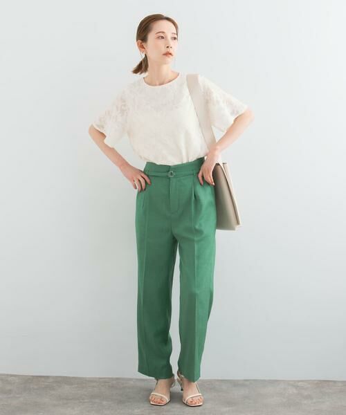 URBAN RESEARCH ROSSO / アーバンリサーチ ロッソ その他パンツ | マルチWAYリネンライクワイドパンツ | 詳細3