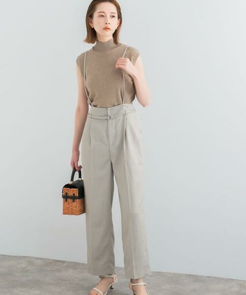 URBAN RESEARCH ROSSO / アーバンリサーチ ロッソ その他パンツ | マルチWAYリネンライクワイドパンツ | 詳細23