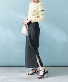 URBAN RESEARCH ROSSO / アーバンリサーチ ロッソ スカート | リネンストレッチスリットスカート