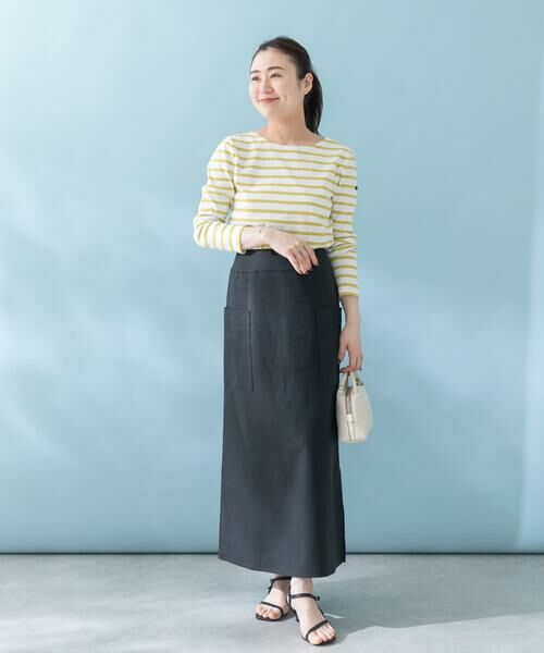 URBAN RESEARCH ROSSO / アーバンリサーチ ロッソ スカート | リネンストレッチスリットスカート | 詳細18