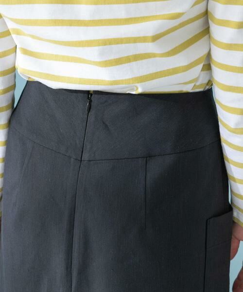 URBAN RESEARCH ROSSO / アーバンリサーチ ロッソ スカート | リネンストレッチスリットスカート | 詳細24