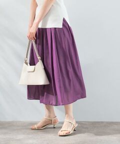 URBAN RESEARCH ROSSO / アーバンリサーチ ロッソ スカート | チンツギャザーフレアスカート