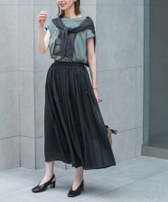 URBAN RESEARCH ROSSO / アーバンリサーチ ロッソ スカート | チンツギャザーフレアスカート